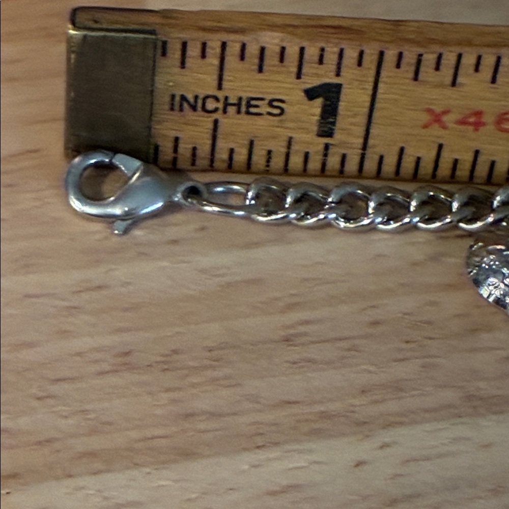 Justin‎ Bieber Silver Charm Bracelet - Picture 8 of 10